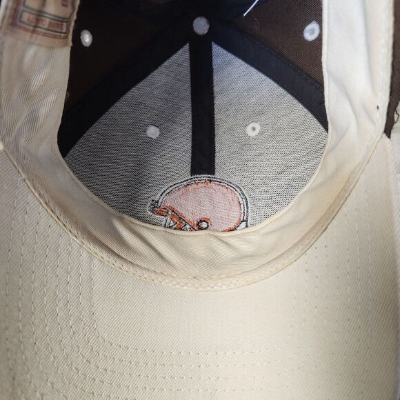 Vintage Twins Enterprise Inc Cleveland Browns Acrylic Wool Blend Adjustable Hat - Picture 8 of 8